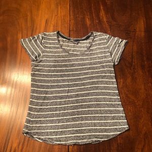 Vince blue striped tee small